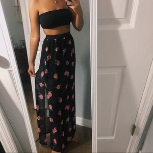 H&M Long Skirt with Slit